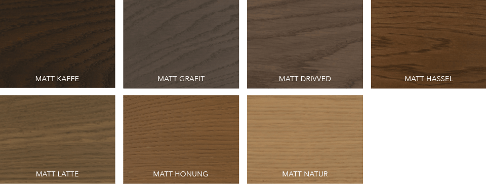 fönsterlasyr matt ek
