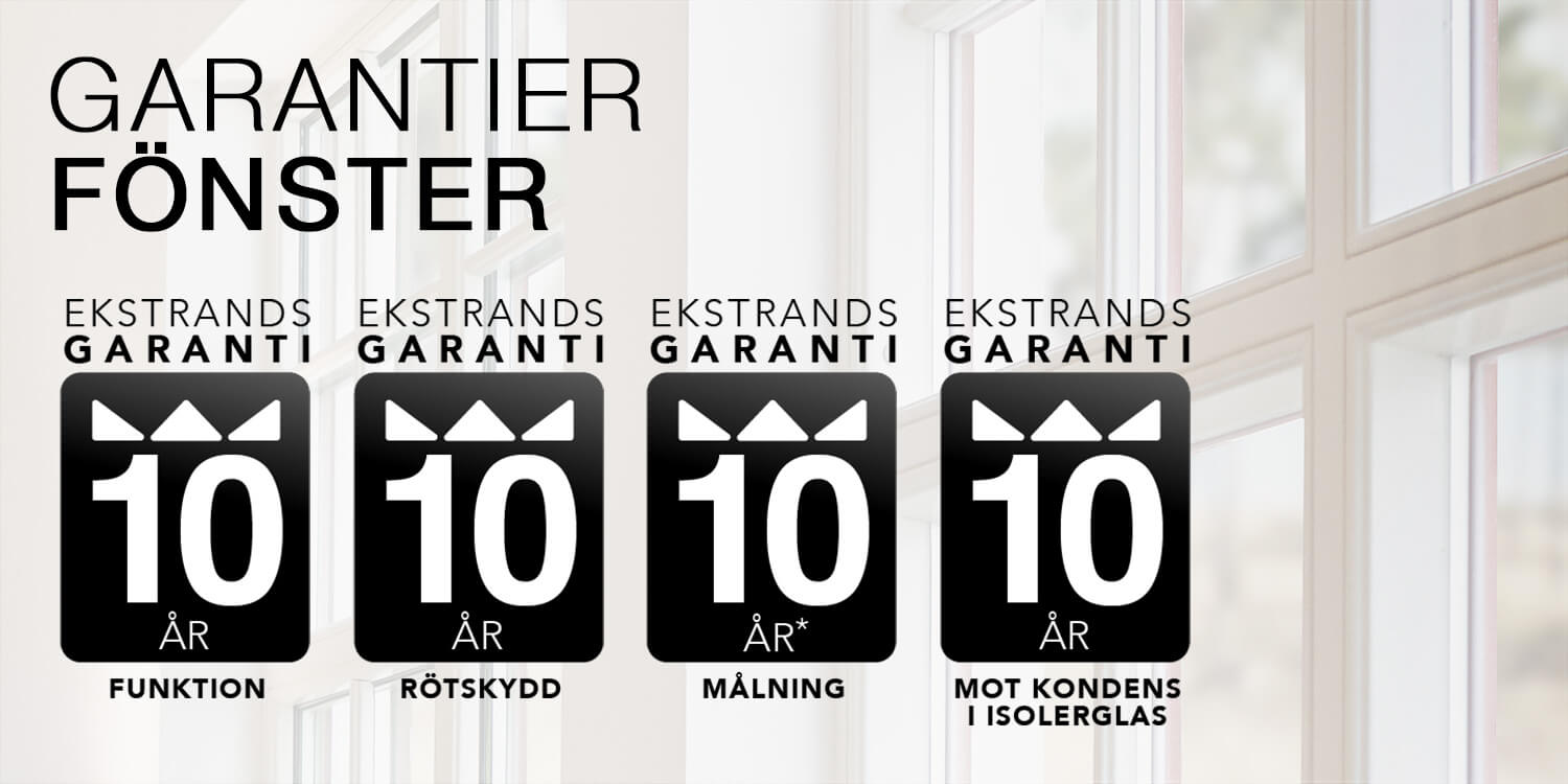 garantier fönster